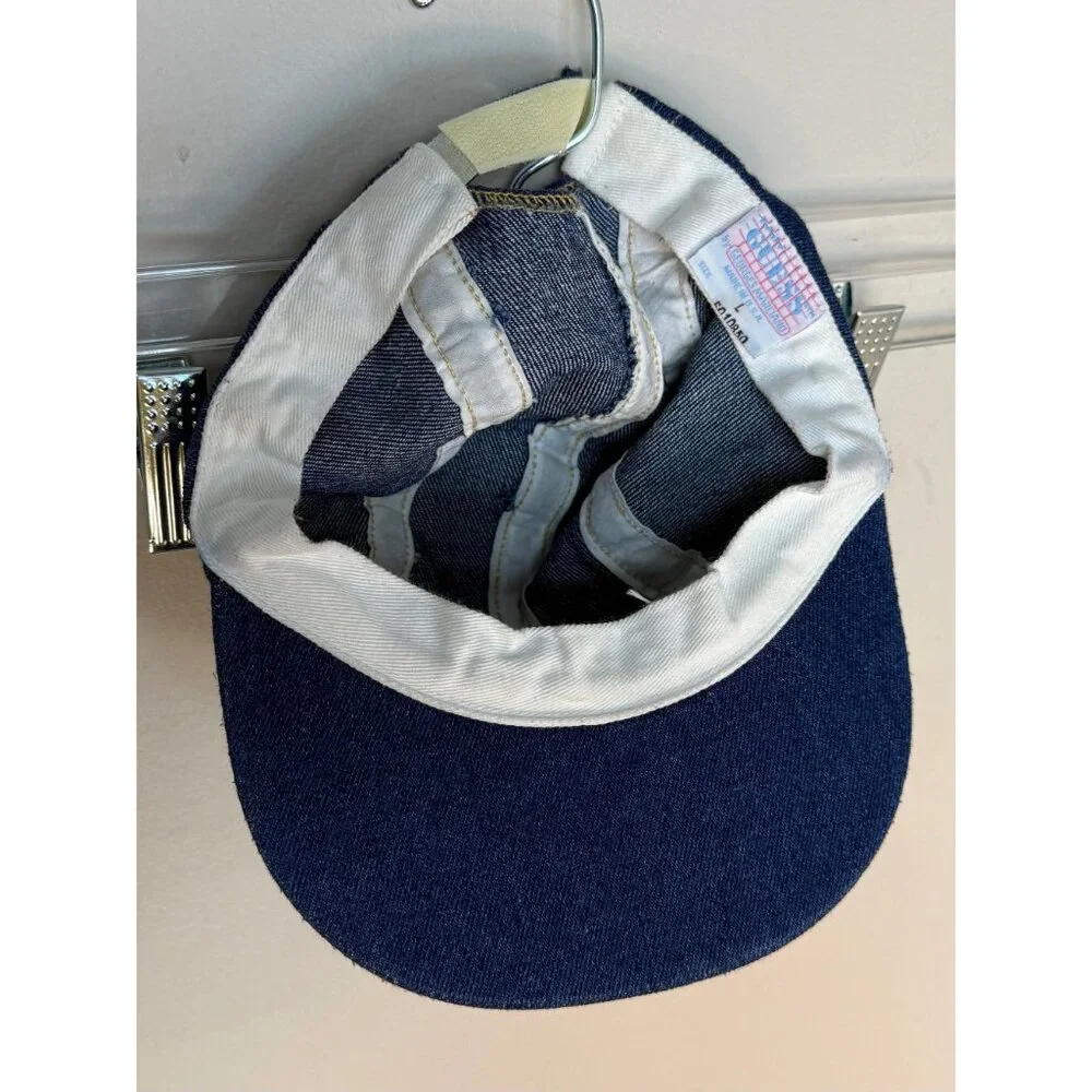 Vintage 1980s/90s Denim Hat, Baby Guess by George’s Marciano, Blue Jean Cap